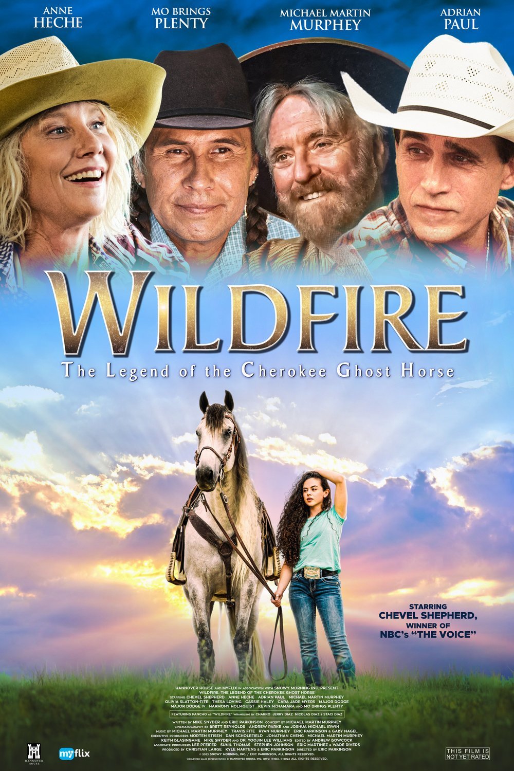 L'affiche du film Wildfire: The Legend of the Cherokee Ghost Horse [2023]