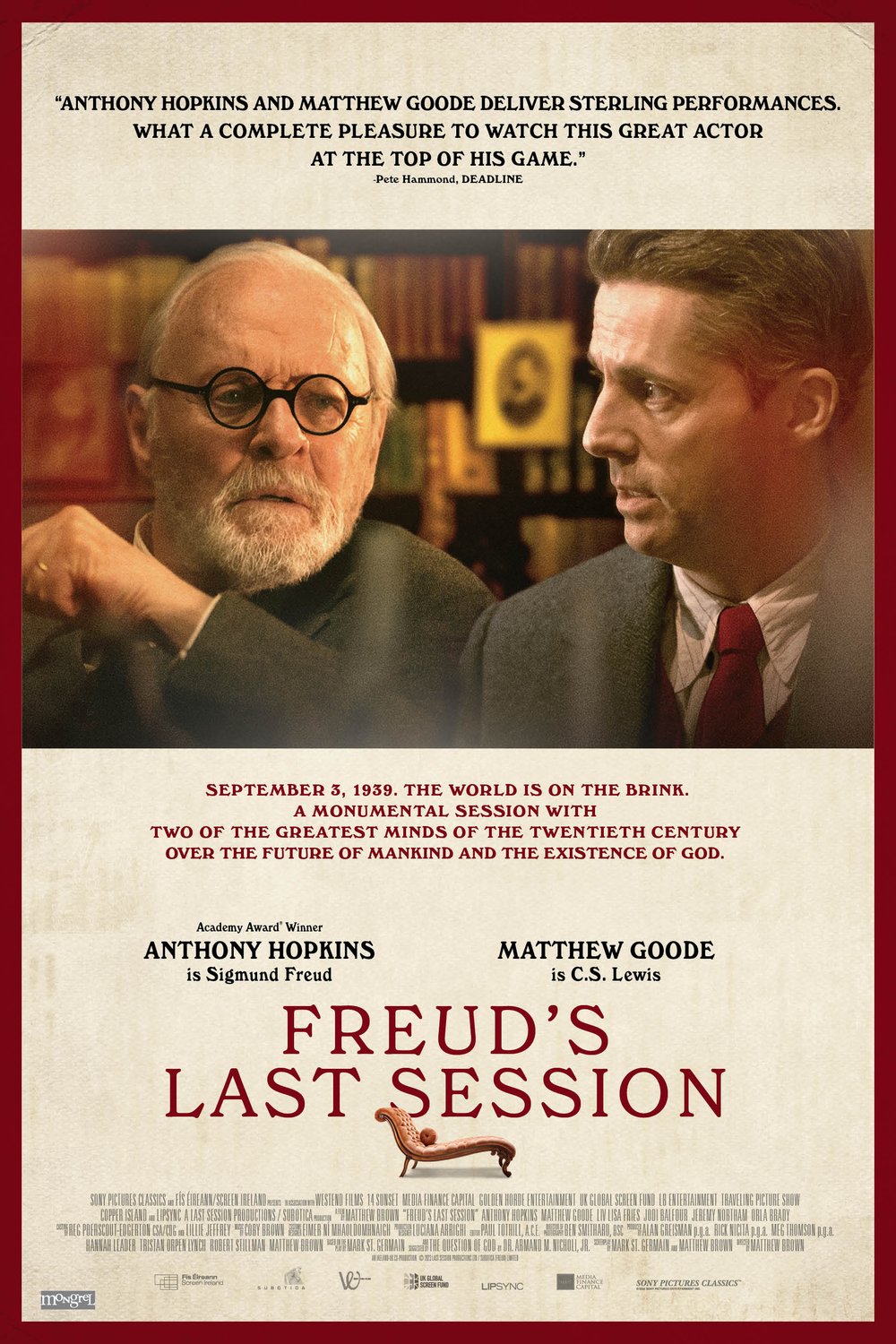 L'affiche du film Freud's Last Session [2023]