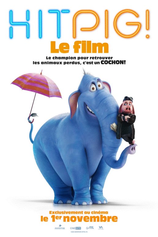 L'affiche du film Hitpig! Le Film [2024]