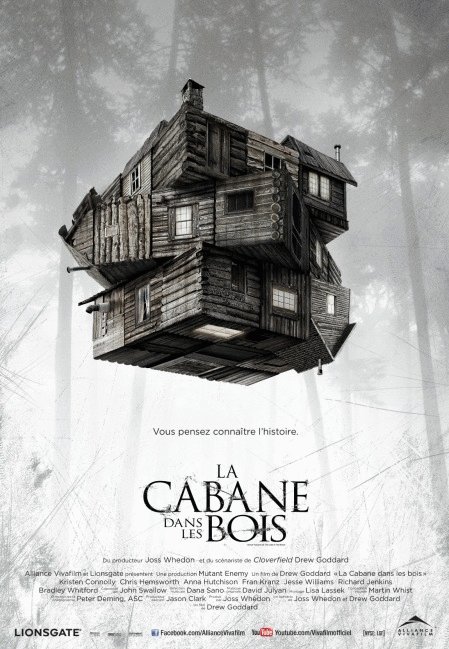 L'affiche du film La Cabane dans les bois [2012]
