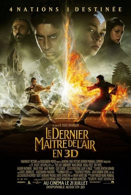 L'affiche du film Le Dernier maître de l'air [2010]