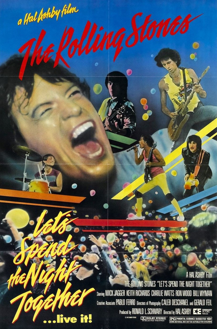 L'affiche du film Let's Spend the Night Together [1983]