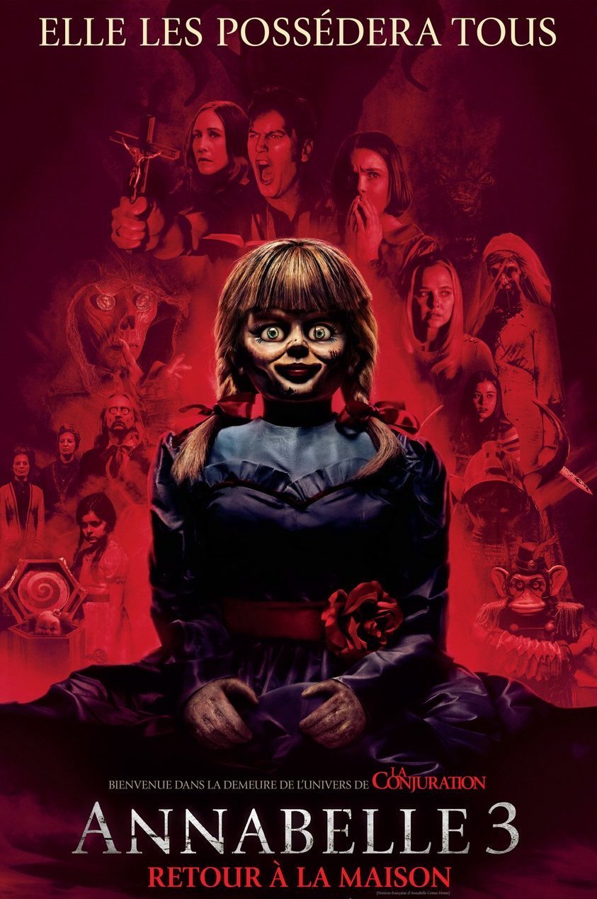 L'affiche du film Annabelle 3: Retour à la maison [2019]