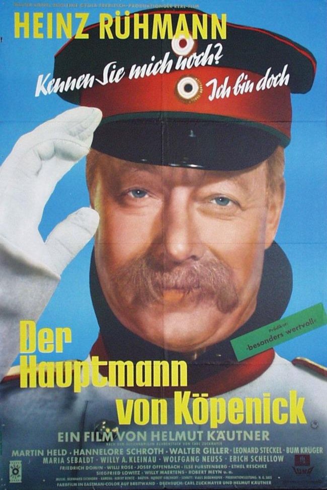 Poster of the movie The Captain from Köpenick [1956]
