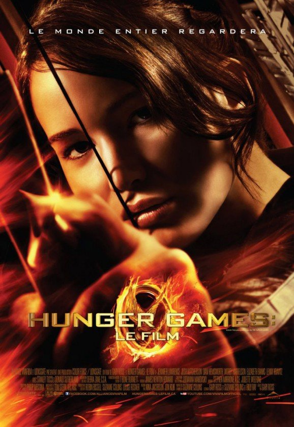 L'affiche du film Hunger Games: Le film v.f. [2012]