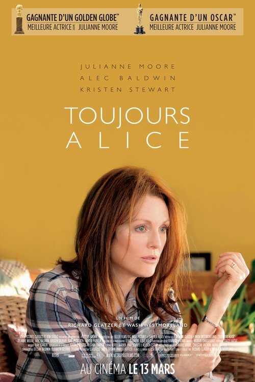 L'affiche du film Toujours Alice [2014]