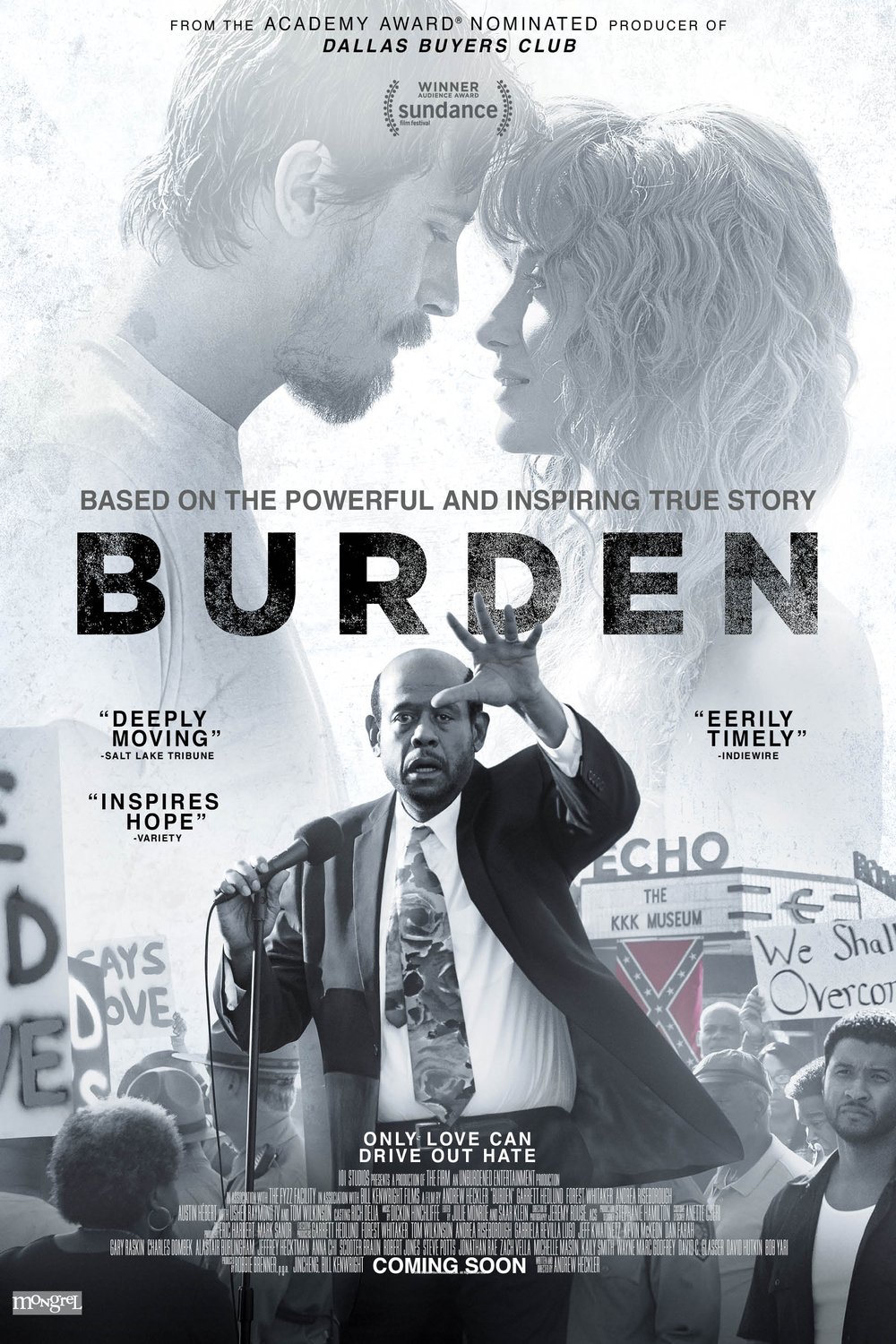 L'affiche du film Burden [2018]