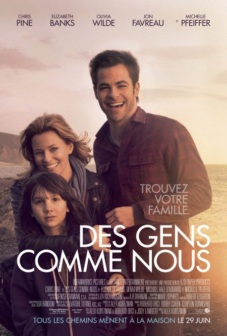L'affiche du film Des gens comme nous [2012]
