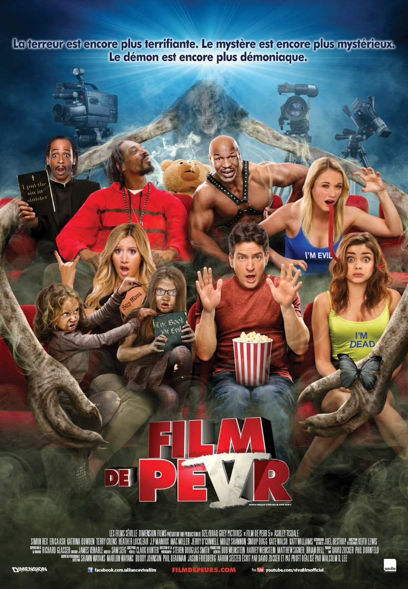 L'affiche du film Film de peur 5 [2013]