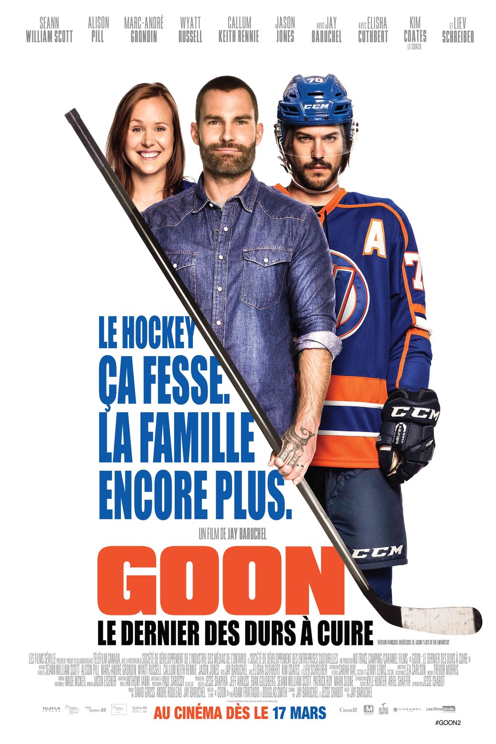 L'affiche du film Goon: Le dernier des durs à cuire [2017]