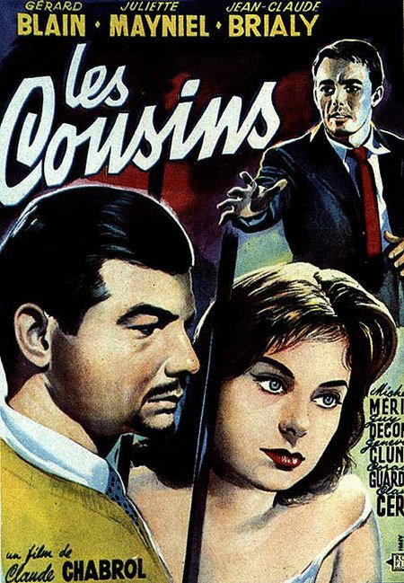 L'affiche du film Les Cousins v.f. [1959]