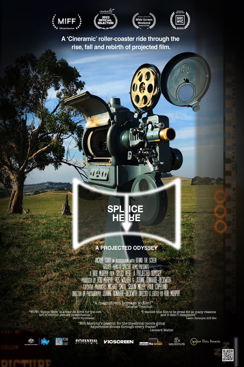 Poster of the movie Splice Here: A Projected Odyssey