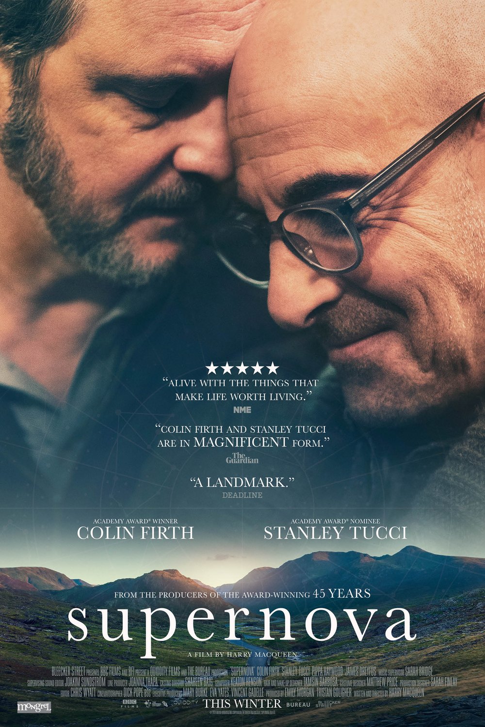 L'affiche du film Supernova [2020]