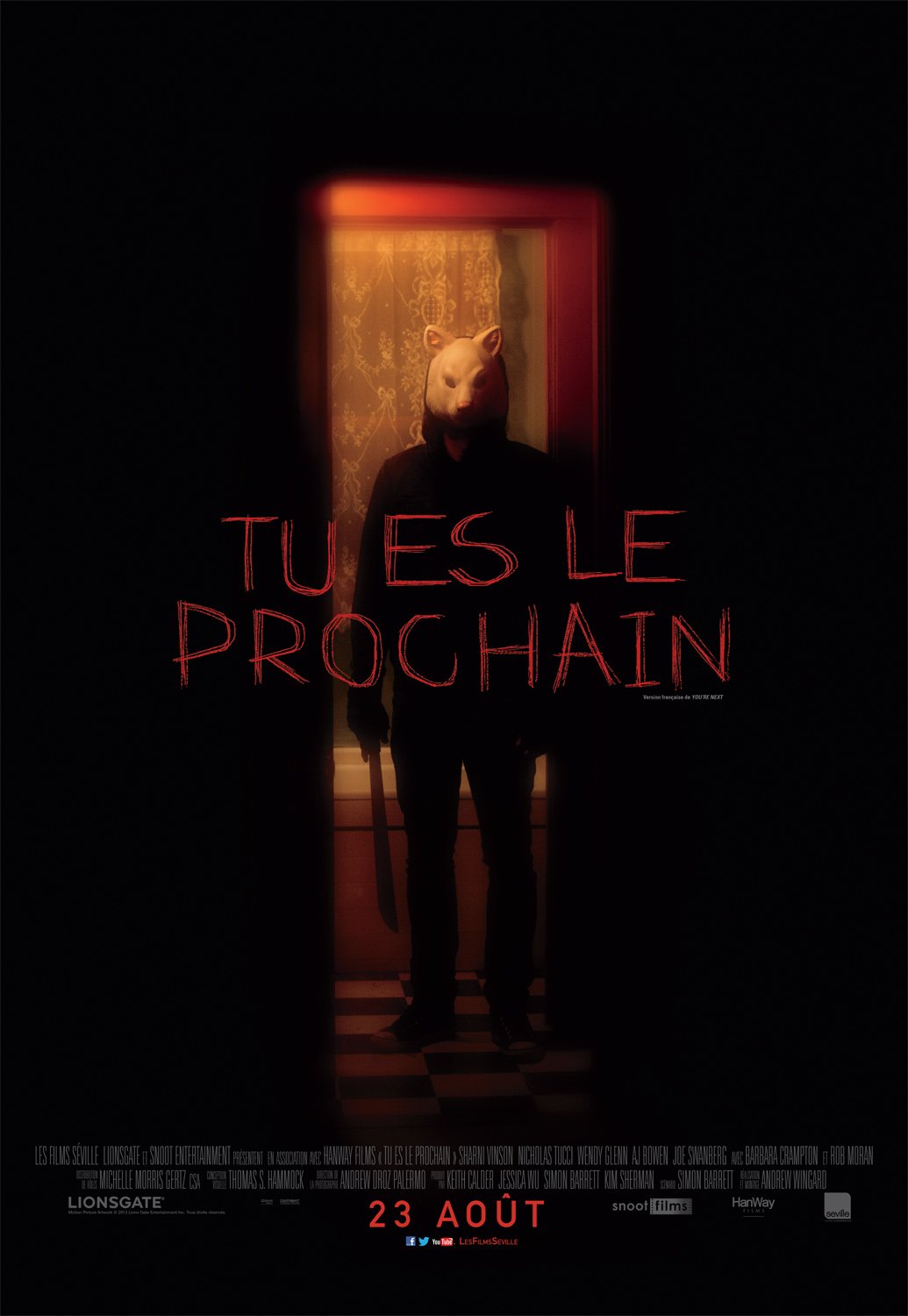 L'affiche du film Tu es le prochain [2011]