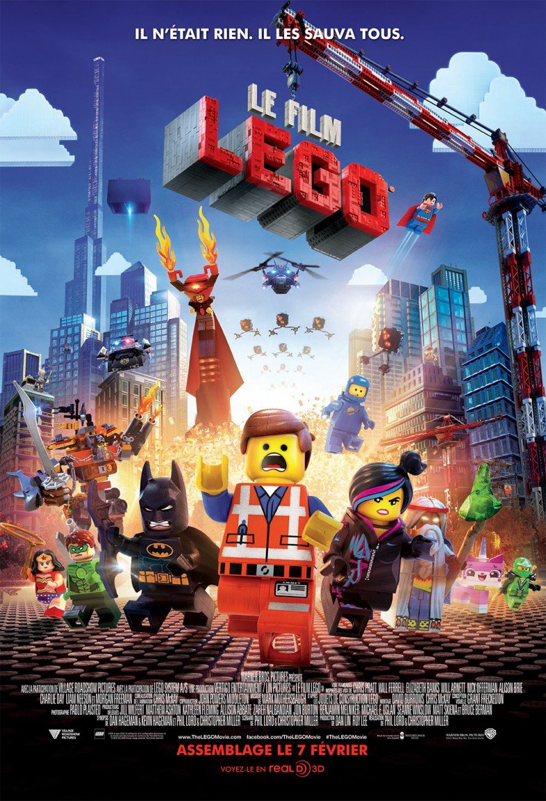L'affiche du film Le Film Lego v.f. [2014]