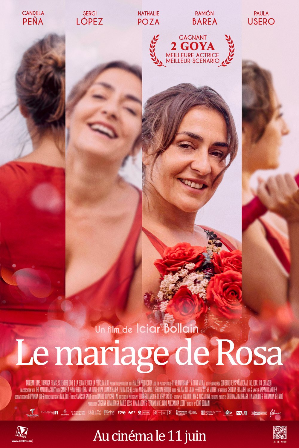 L'affiche du film Le mariage de Rosa [2020]