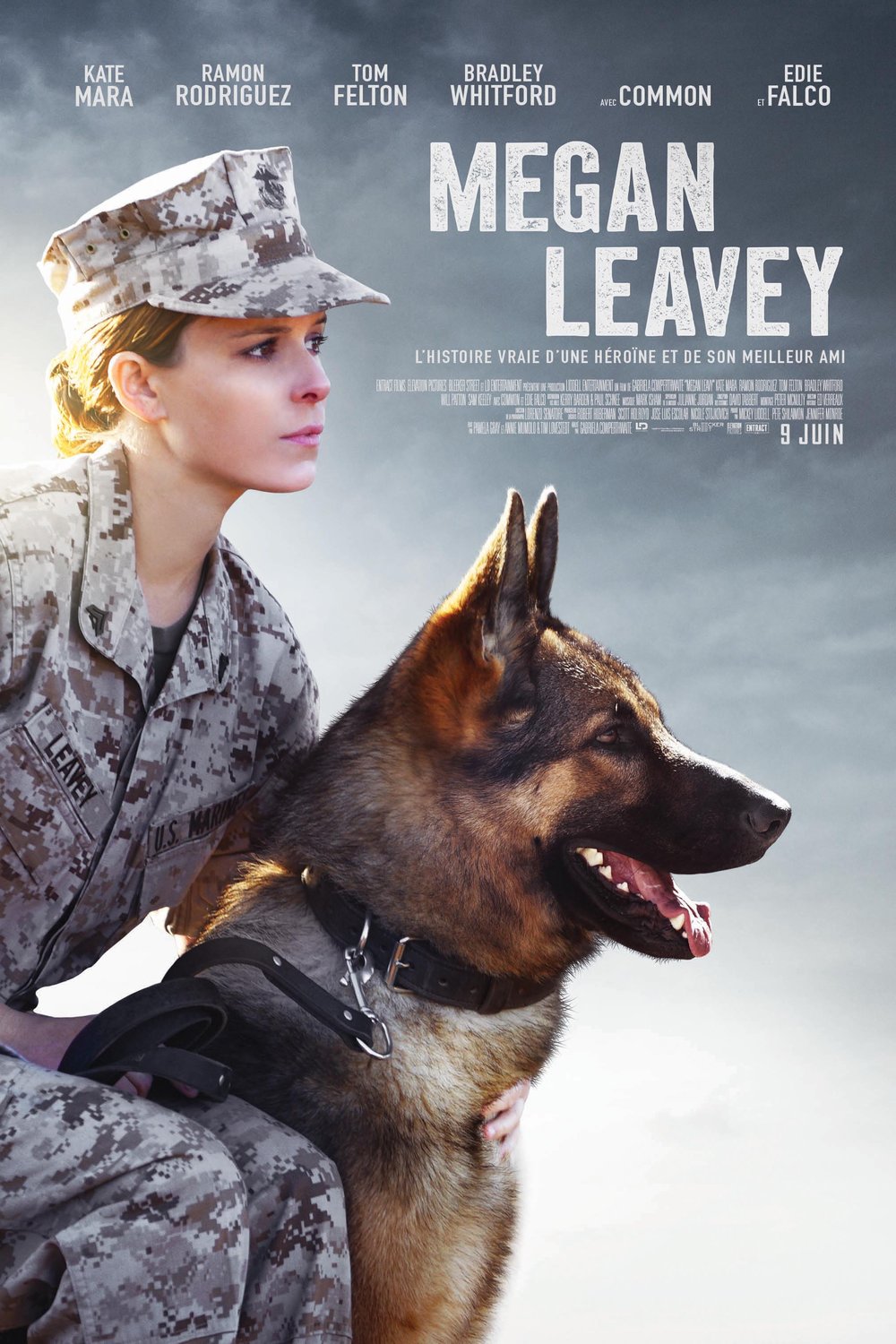 L'affiche du film Megan Leavey v.f. [2017]