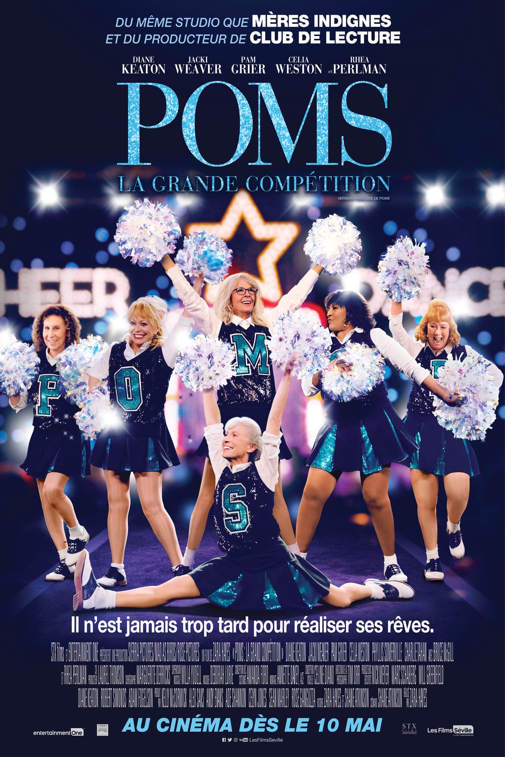 L'affiche du film Poms: La grande compétition [2019]
