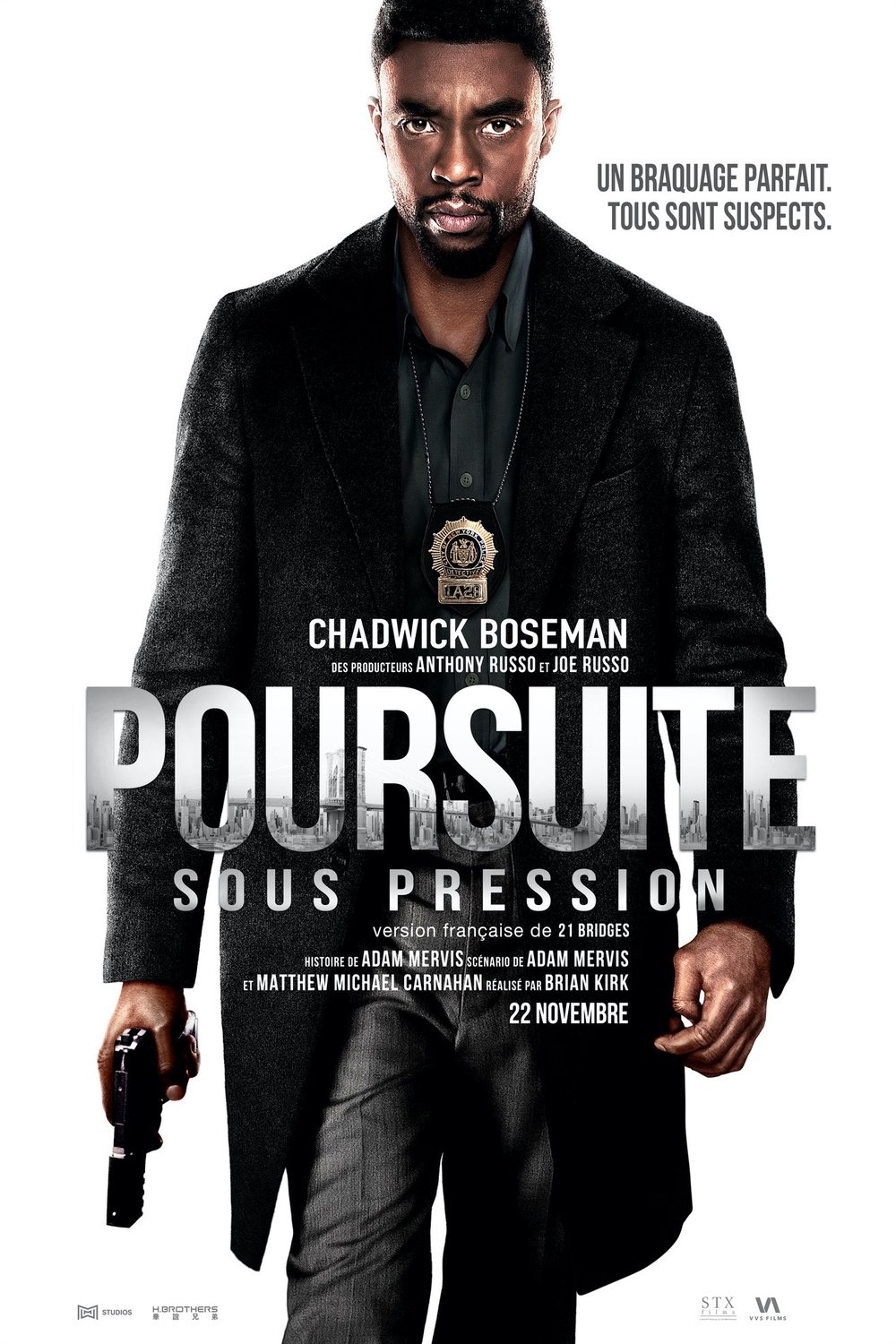 L'affiche du film Poursuite sous pression [2019]