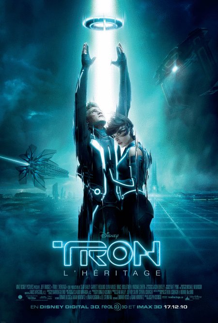 L'affiche du film TRON: l'héritage [2010]
