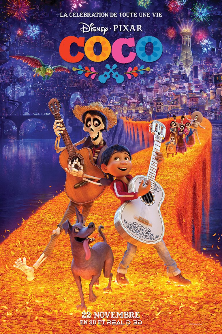 L'affiche du film Coco v.f. [2017]