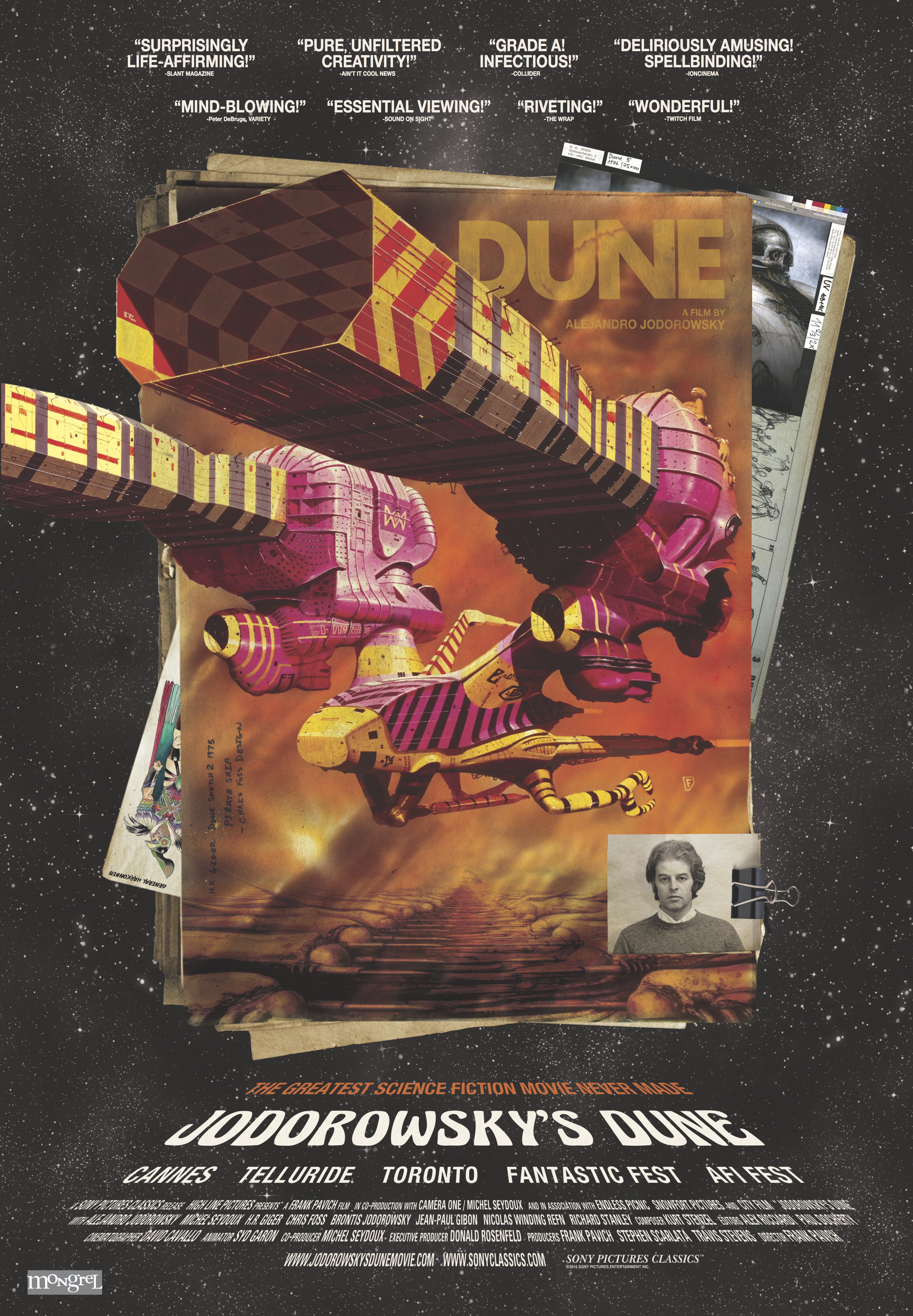 L'affiche du film Jodorowsky's Dune [2013]