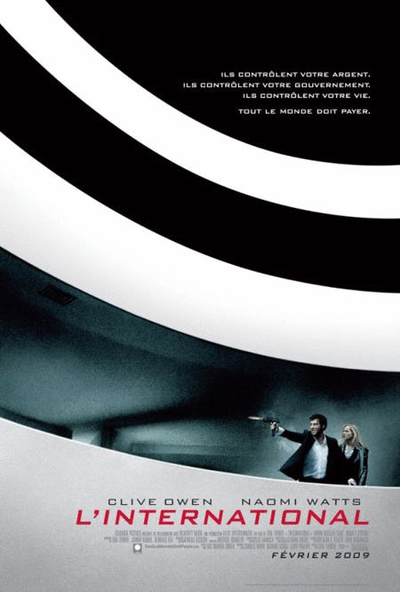 L'affiche du film L'International v.f. [2009]