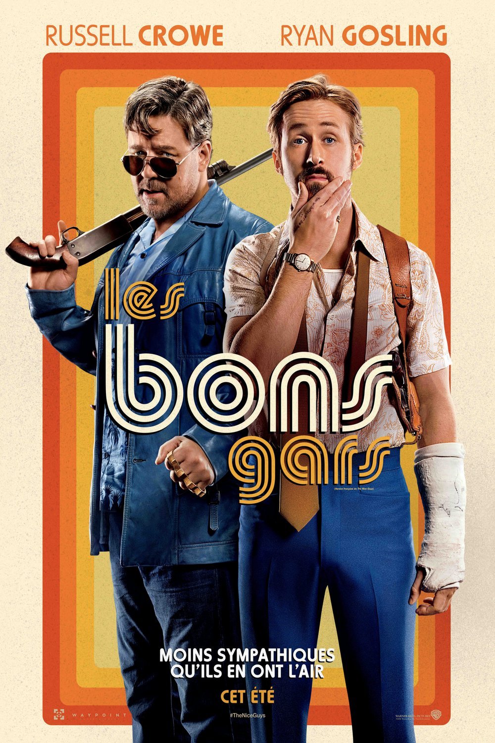 L'affiche du film Les Bons gars [2016]