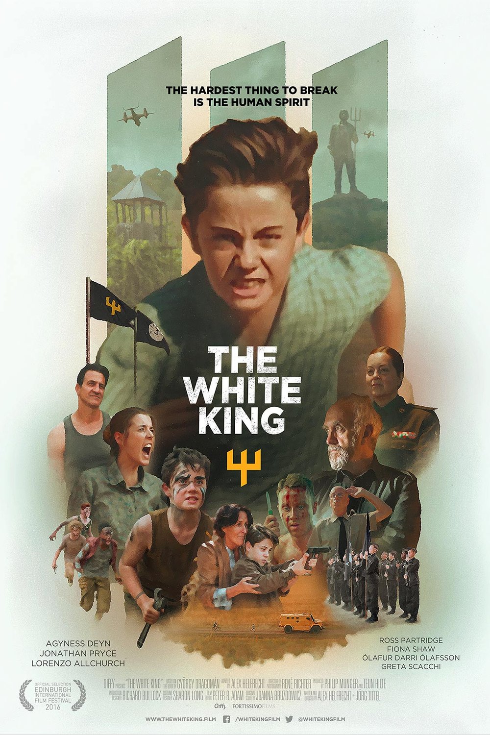 Poster of the movie The White King [2016]