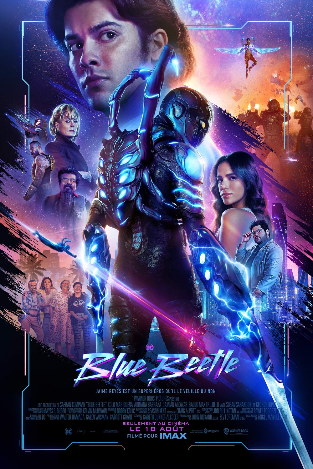 Poster of the movie Blue Beetle v.f.