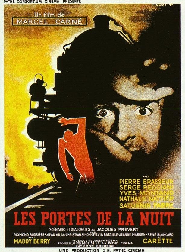 L'affiche du film Les Portes de la nuit [1946]