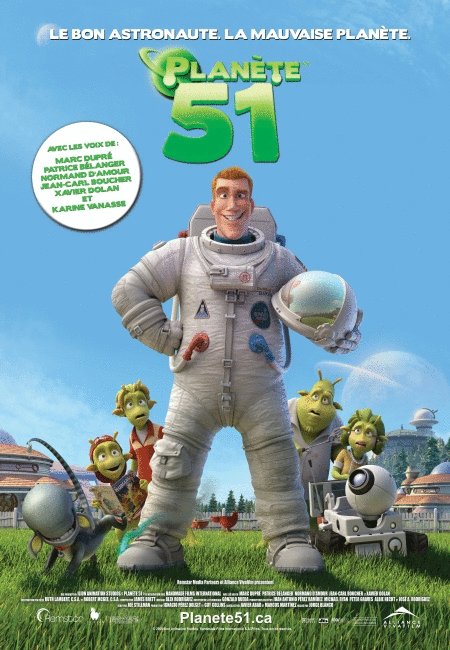 L'affiche du film Planète 51 [2009]