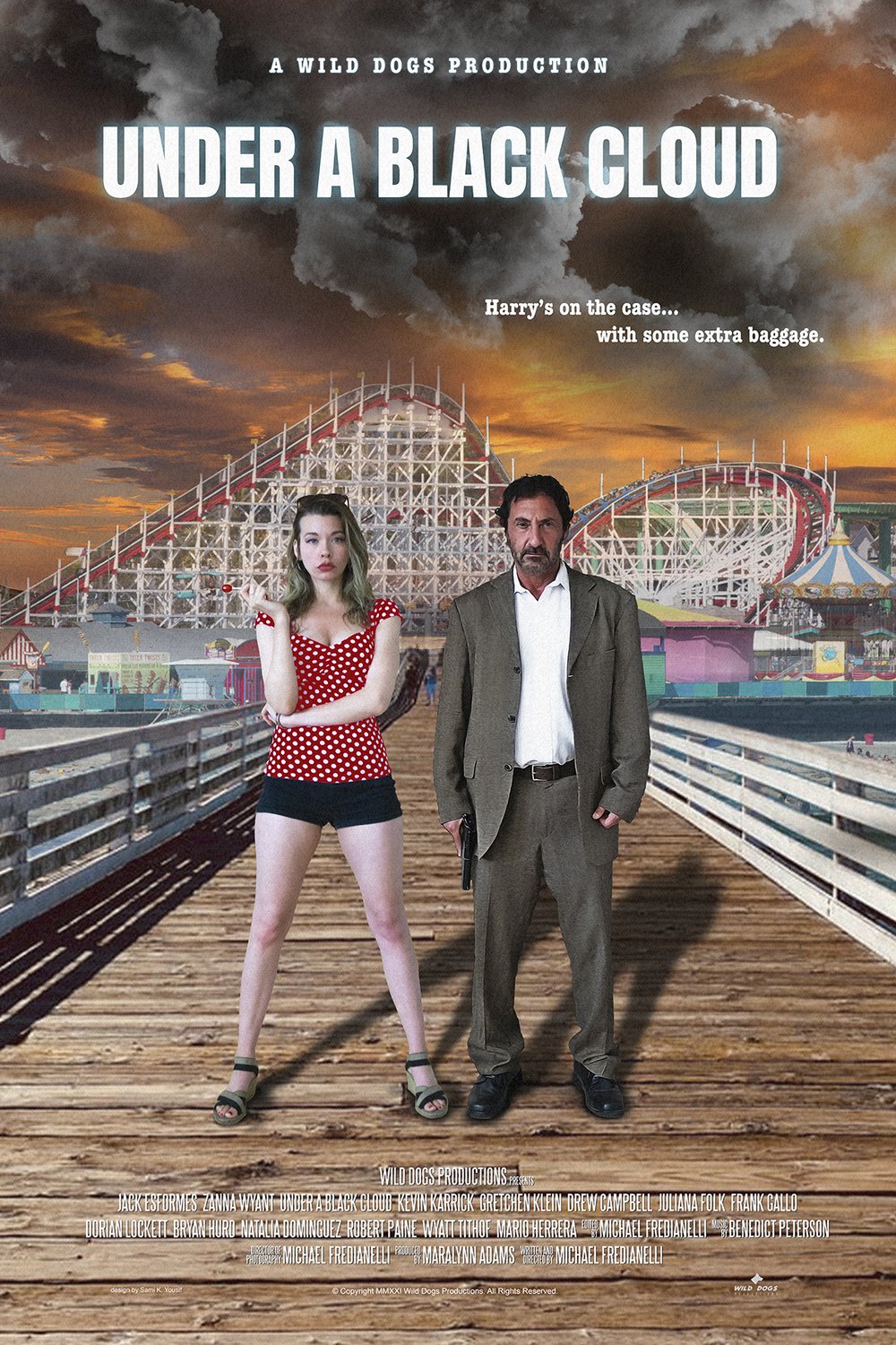 Poster of the movie Under a Black Cloud