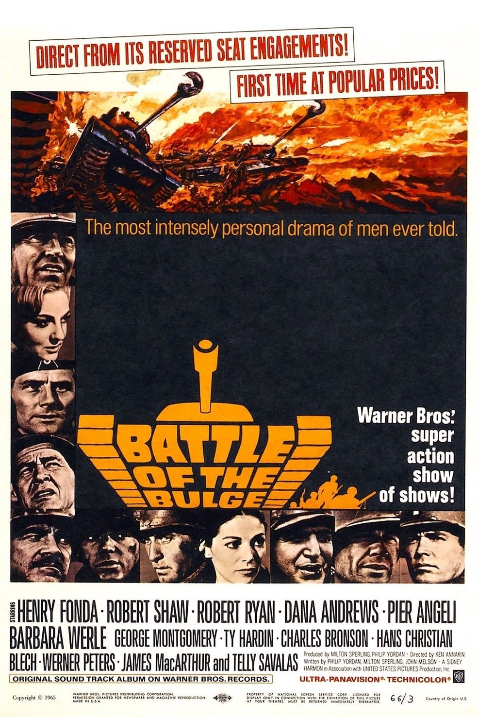 Poster of the movie Battle of the Bulge