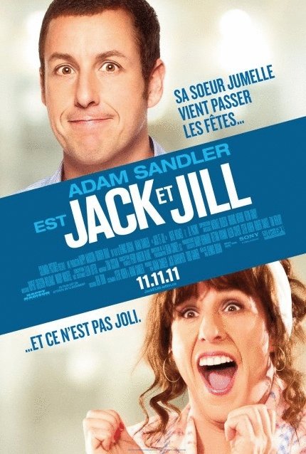 L'affiche du film Jack et Jill v.f. [2011]