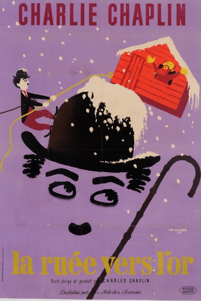 L'affiche du film La Ruée vers l'or [1925]