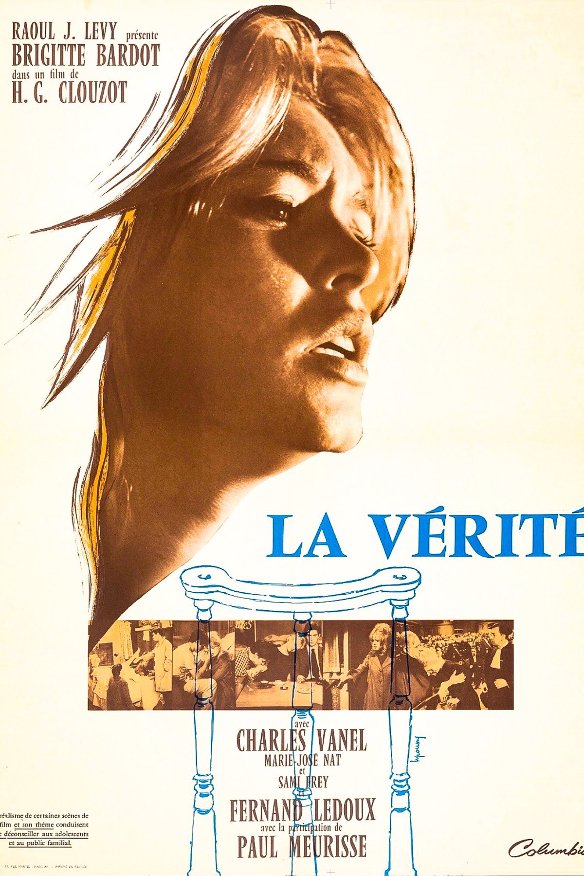 L'affiche du film La vérité [1960]