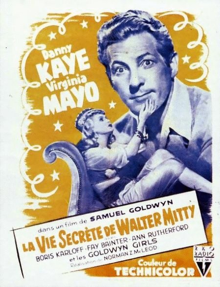 L'affiche du film La Vie secrète de Walter Mitty [1947]