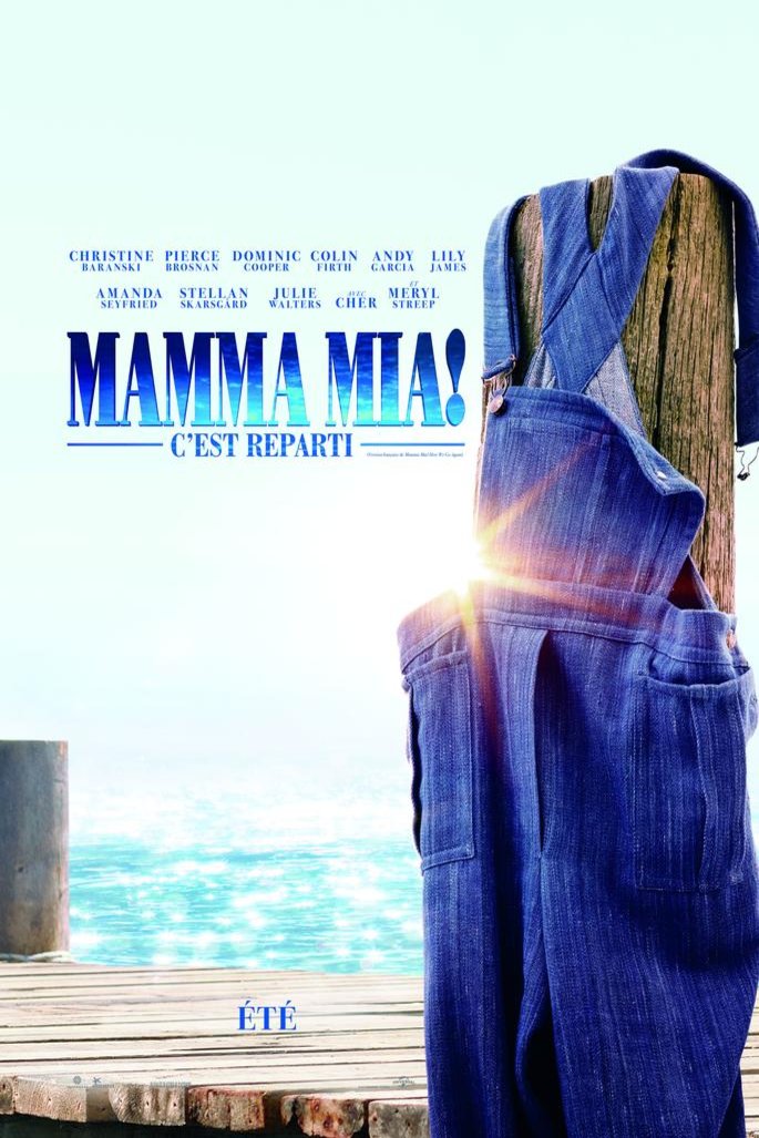 L'affiche du film Mamma Mia! C'est reparti [2018]