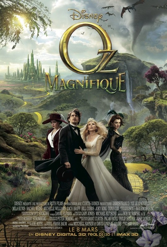 L'affiche du film Oz le magnifique [2013]