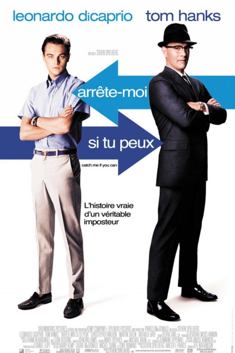 L'affiche du film Arrête-moi si tu peux [2002]