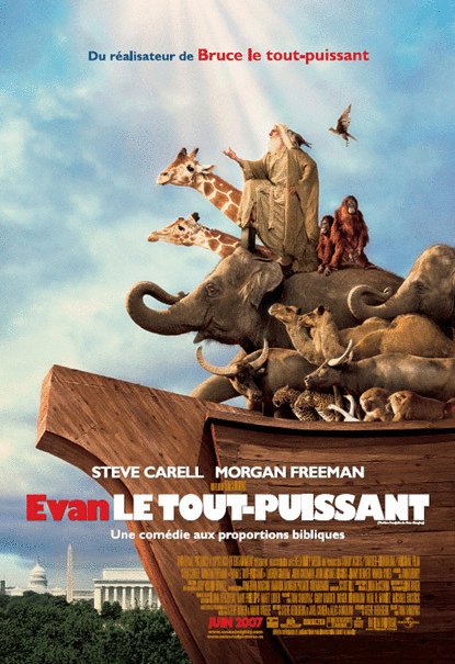 L'affiche du film Evan le tout Puissant [2007]