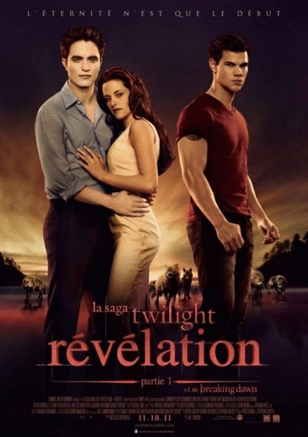 L'affiche du film La Saga Twilight: Révélation - Partie 1 [2011]