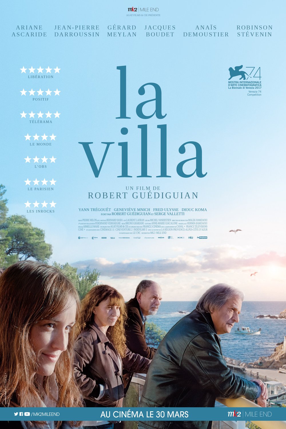 L'affiche du film La Villa [2017]