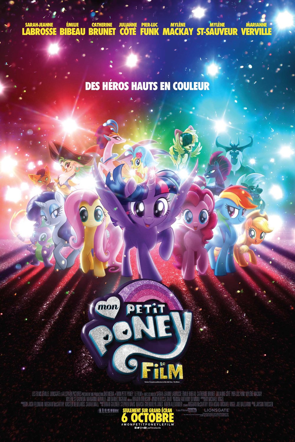 L'affiche du film Mon Petit Poney: Le Film [2017]