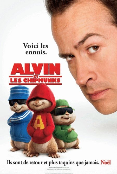 L'affiche du film Alvin et les Chipmunks [2007]