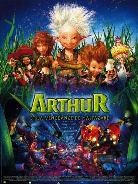 L'affiche du film Arthur et la vengeance de Maltazard [2009]
