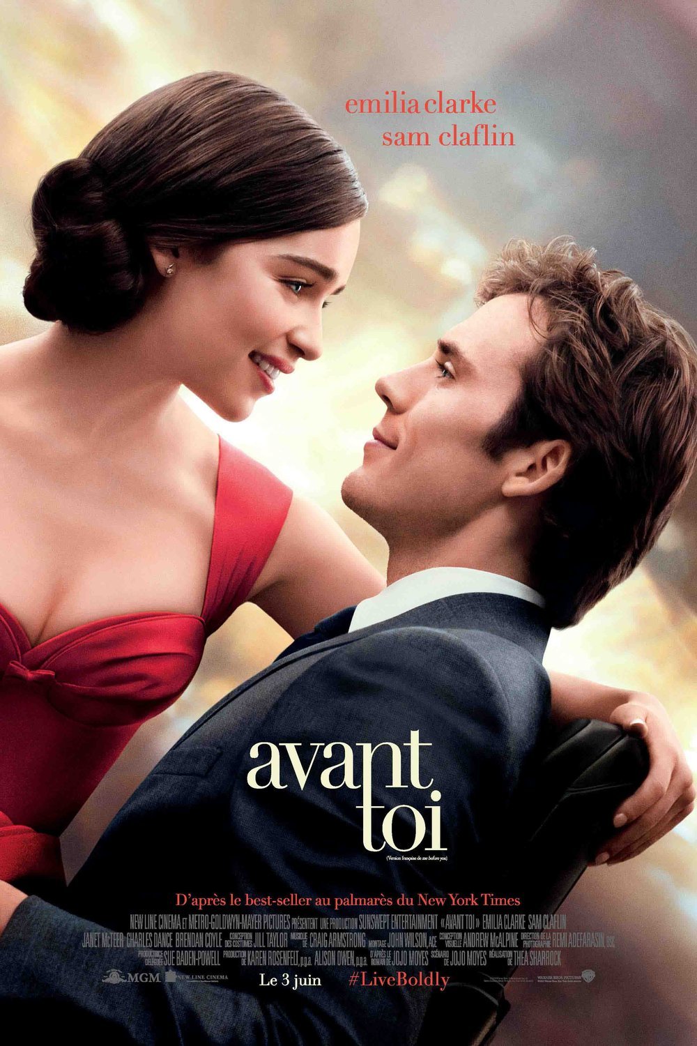 L'affiche du film Avant toi [2016]