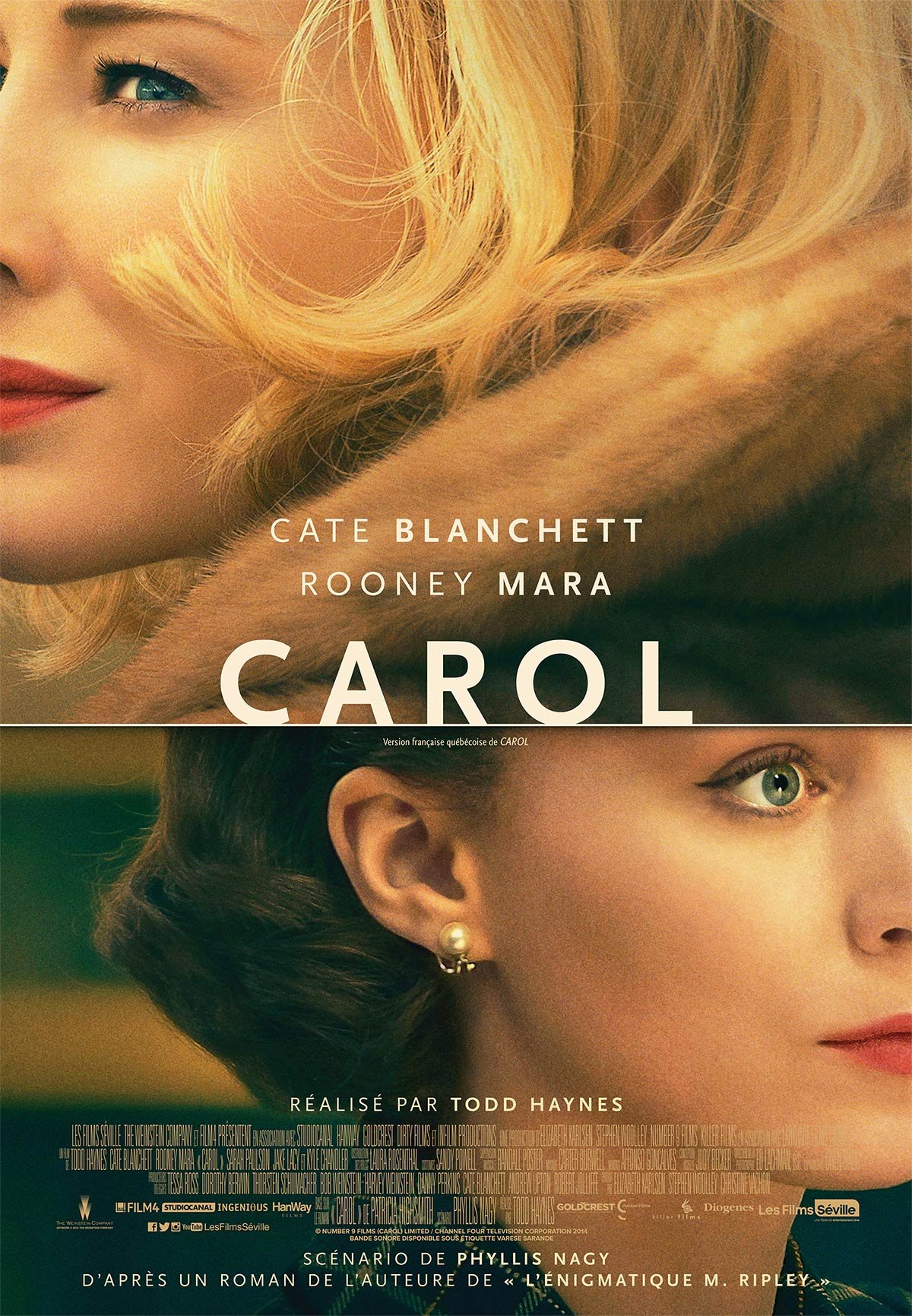 L'affiche du film Carol v.f. [2015]