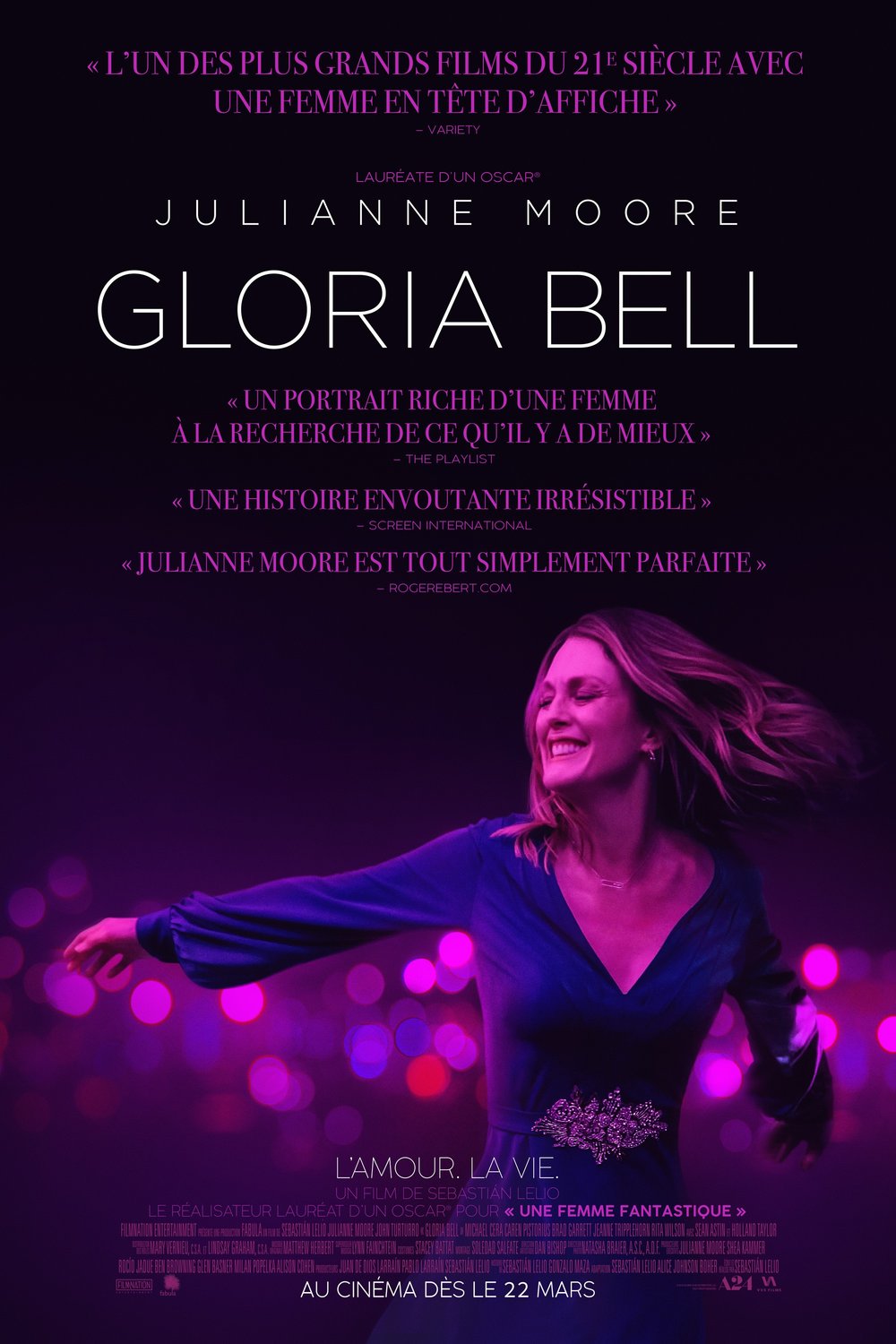 L'affiche du film Gloria Bell v.f. [2018]